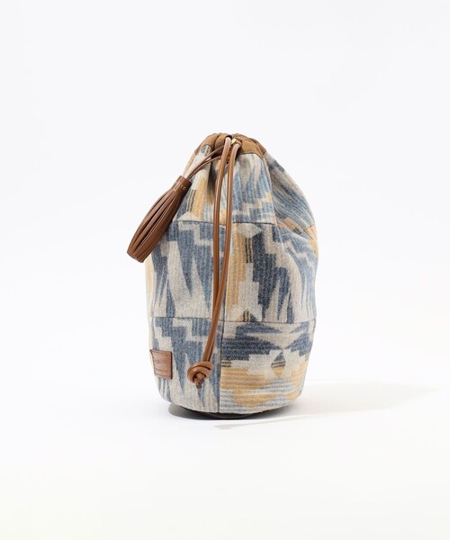 PENDLETON（ペンドルトン）の「【別注】PENDLETON ウールブランケット ミニバッグ（バックパック/リュック・メンズ・ダークグリーン/ブルー系その他2・FREE）」の12枚目の写真