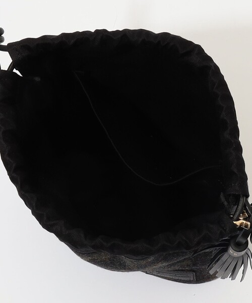 PENDLETON（ペンドルトン）の「【別注】PENDLETON ウールブランケット ミニバッグ（バックパック/リュック・メンズ・ダークグリーン/ブルー系その他2・FREE）」の10枚目の写真