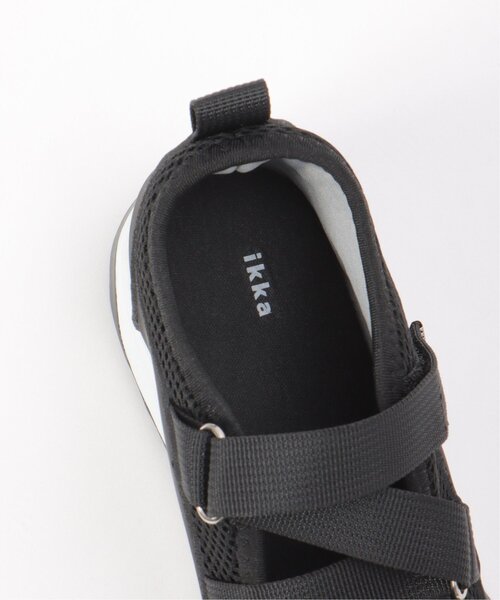 ikka(イッカ)の「ベルクロスニーカー(スニーカー・レディース・ライトグレー/ブラック・M/L)」の13枚目の写真