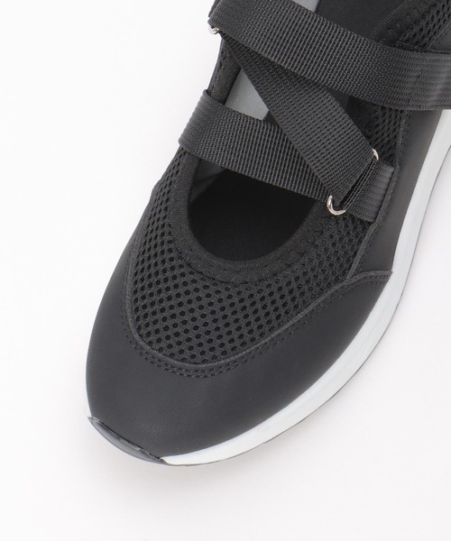 ikka(イッカ)の「ベルクロスニーカー(スニーカー・レディース・ライトグレー/ブラック・M/L)」の21枚目の写真