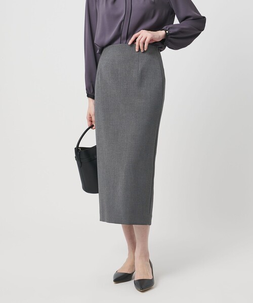 ダブルクロス タイトスカート ‐ウォッシャブル‐（スカート）｜UNITED