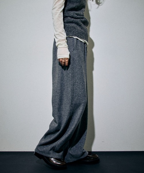 HANNE（アン）の「ウールライクイージーパンツ（その他パンツ・レディース・グレー/ダークグレー・S/M）」の10枚目の写真