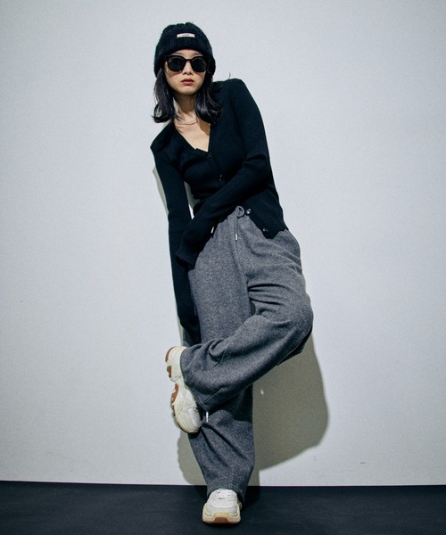 HANNE（アン）の「ウールライクイージーパンツ（その他パンツ・レディース・グレー/ダークグレー・S/M）」の15枚目の写真