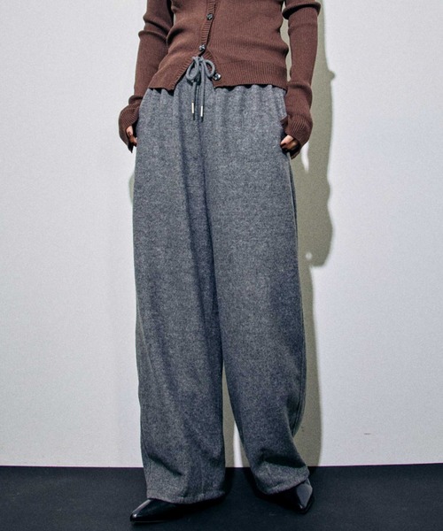 HANNE（アン）の「ウールライクイージーパンツ（その他パンツ・レディース・グレー/ダークグレー・S/M）」の22枚目の写真