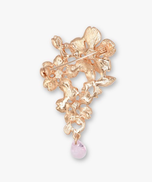 ANNA SUI（アナスイ）の「桜モチーフ ブローチ（ブローチ/コサージュ・レディース・ピンク・ONE SIZE）」の2枚目の写真