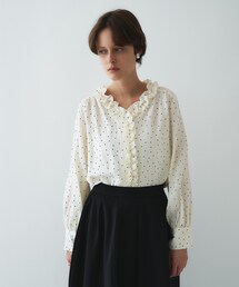cloenc（クロエンス）の「【オケージョン/手洗い可】フリルブラウス（シャツ/ブラウス）」