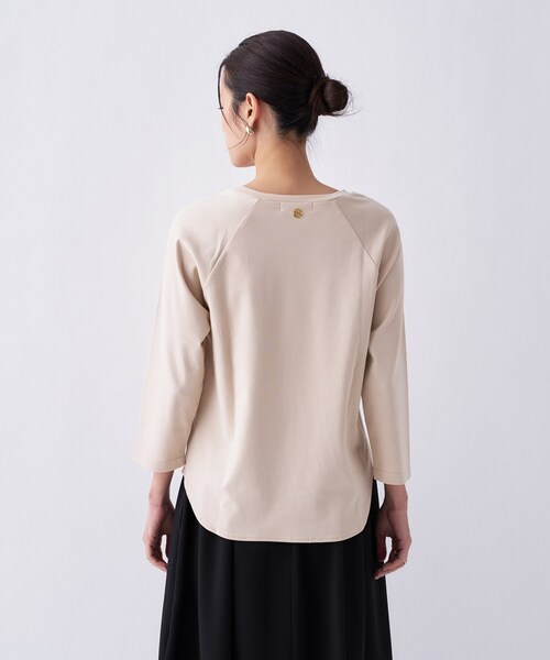 cloenc（クロエンス）の「【Philly chocolateコラボ】キャットプリントロングTシャツ（Tシャツ/カットソー・レディース・グレー系その他2/ベージュ系/ホワイト系1/ホワイト系2/グレー系その他/ベージュ系1・02）」の18枚目の写真