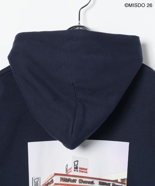 LEPSIM(レプシィム)の「【Mister Donut】フォトプリントパーカー 627324(パーカー・レディース・グレー/ネイビー・FREE)」の7枚目の写真