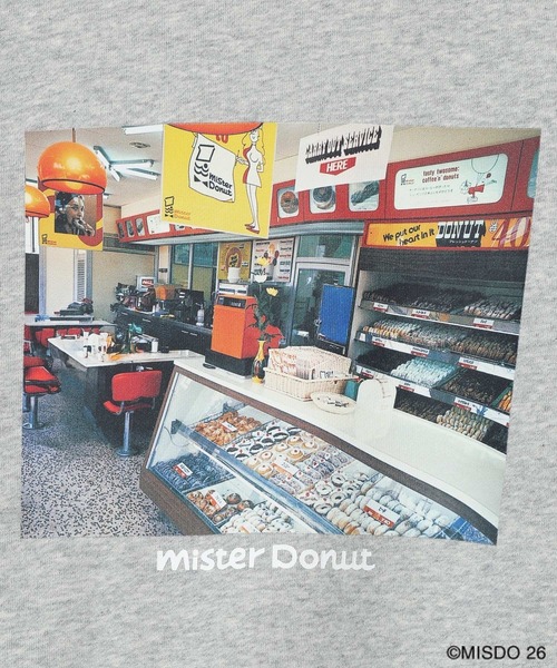 LEPSIM(レプシィム)の「【Mister Donut】フォトプリントパーカー 627324(パーカー・レディース・グレー/ネイビー・FREE)」の9枚目の写真