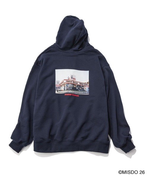 LEPSIM(レプシィム)の「【Mister Donut】フォトプリントパーカー 627324(パーカー・レディース・グレー/ネイビー・FREE)」の18枚目の写真