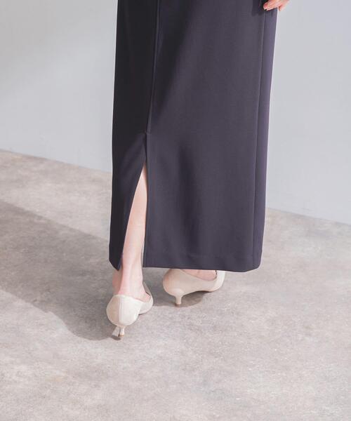 URBAN RESEARCH ROSSO WOMEN（アーバンリサーチ　ロッソ）の「ストレッチジョーゼットスカート（スカート・レディース・ホワイト/グレー系その他/ネイビー・FREE）」の11枚目の写真