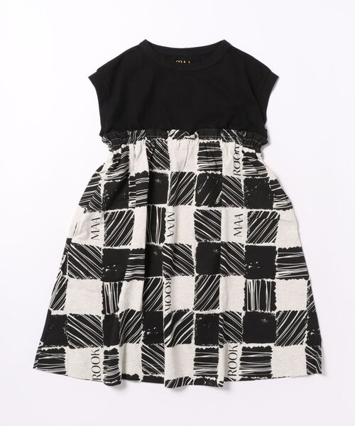 maarook（マルーク）の「ブロックチェックPTワンピース（ワンピース・キッズ・ブラック・130cm/120cm/110cm/100cm）」の11枚目の写真
