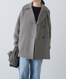 かぐれ | ウールPコート(ピーコート)
