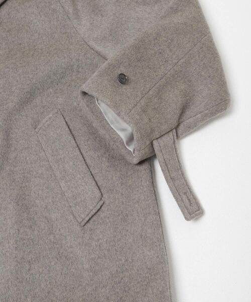 かぐれ(カグレ)の「ウールPコート(ピーコート・レディース・チャコールグレー/グレー・FREE)」の11枚目の写真