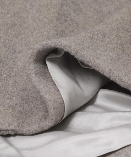 かぐれ(カグレ)の「ウールPコート(ピーコート・レディース・チャコールグレー/グレー・FREE)」の14枚目の写真