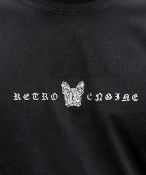 adamsJUGGLER(アダムスジャグラー)の「RTEG R.Sドッグロンティー(Tシャツ/カットソー・メンズ・ホワイト/ブラック・S/M/L/XL/XXL)」の18枚目の写真