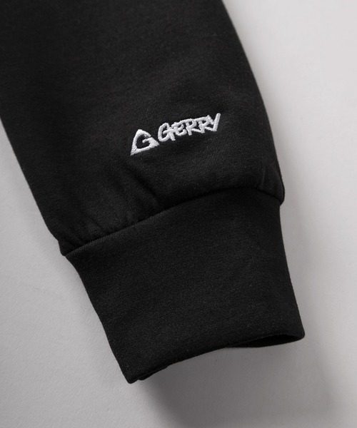 GERRY(ジェリー)の「【70】【GERRY/ジェリー】ダンボールニット フロントロゴ刺繍 プルパーカー(パーカー・メンズ・ブラック/ブルー/ライトグレー/ホワイト・M/XL/L)」の10枚目の写真