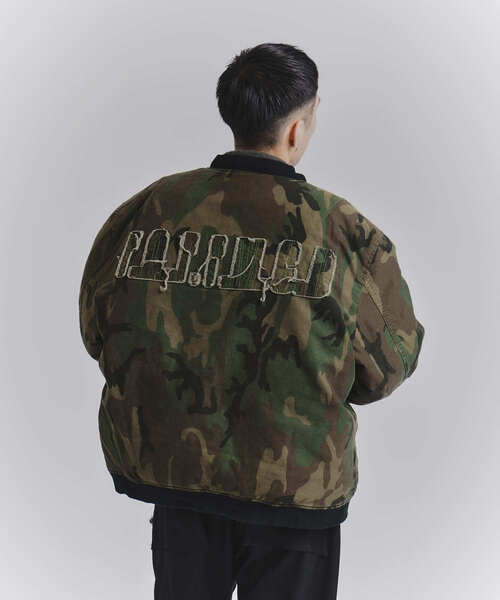 FAF x FOSTEX MCD EXCLUSIVE HOODED BOMBER BLOUSON（MA-1）｜FAF