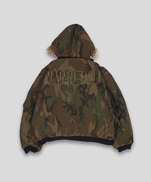 FAF x FOSTEX MCD EXCLUSIVE HOODED BOMBER BLOUSON（MA-1）｜FAF