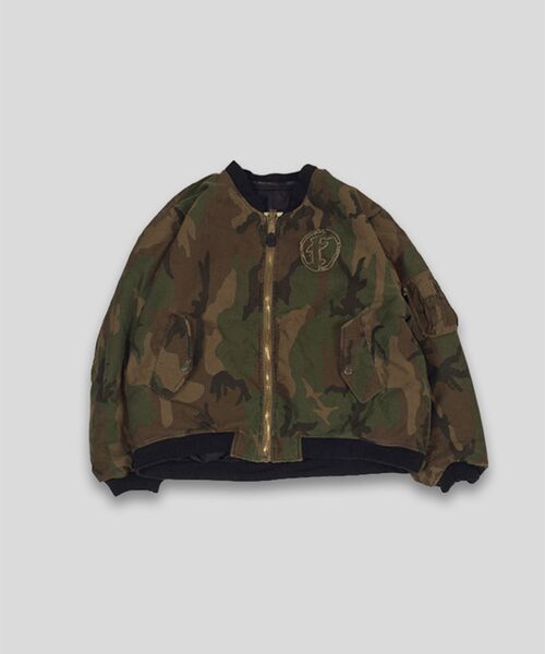 FAF x FOSTEX MCD EXCLUSIVE HOODED BOMBER BLOUSON（MA-1）｜FAF