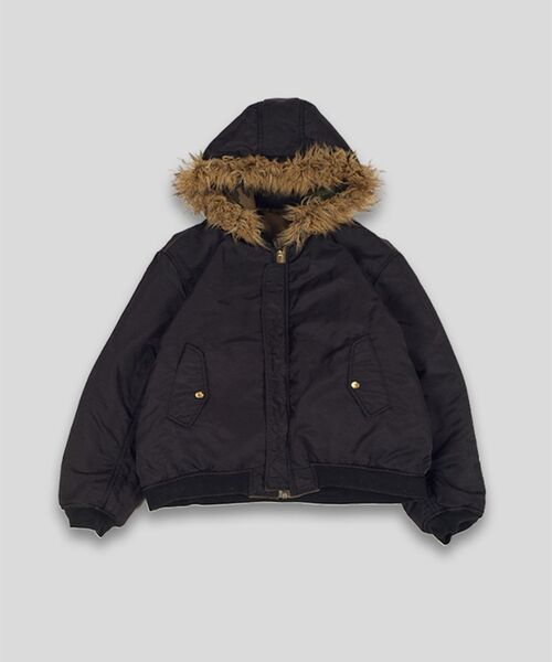 ジャケット・アウター FAF x FOSTEX MCD HOODED BOMBER BLOUSON FAF x FOSTEX MCD EXCLUSIVE HOODED BOMBER BLOUSON（MA-1）｜FAF