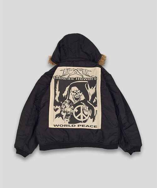 FAF x FOSTEX MCD EXCLUSIVE HOODED BOMBER BLOUSON（MA-1）｜FAF