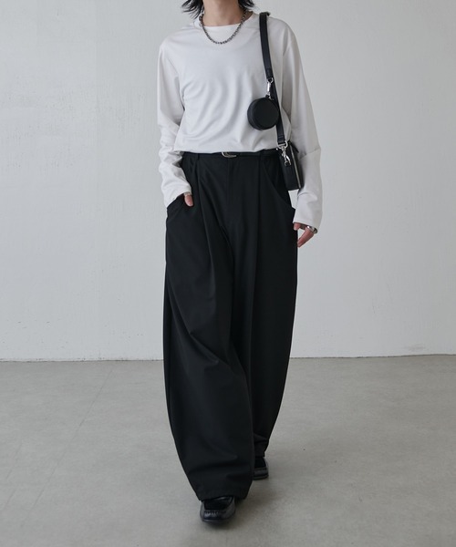 Lui's（ルイス）の「コンセキュティブスクエアショルダーバッグ（ショルダーバッグ・メンズ・ブラック系その他/ブラック・FREE）」の12枚目の写真