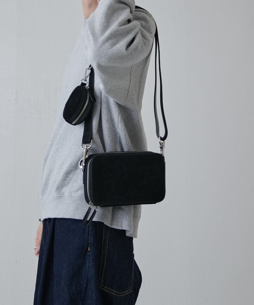 Lui's（ルイス）の「コンセキュティブスクエアショルダーバッグ（ショルダーバッグ・メンズ・ブラック系その他/ブラック・FREE）」の18枚目の写真