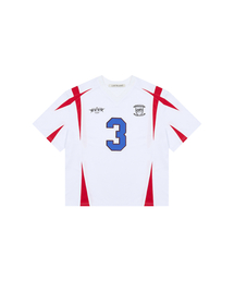 L17 COLORBLOCK FOOTBALL TOP(WHITE)