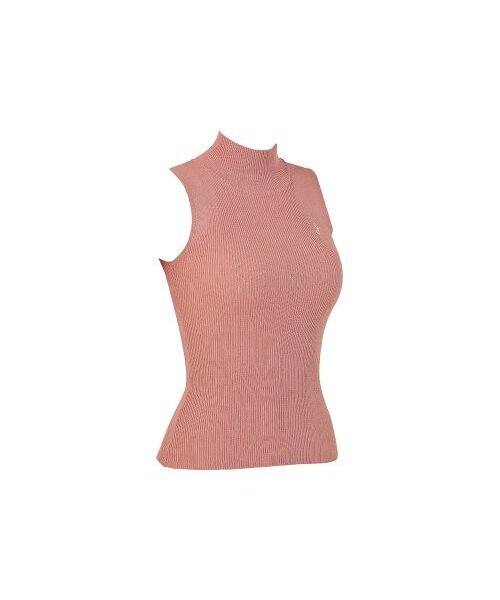 J.JANE(ジェイジェーン)の「サマー スリーブレス ニット (ローズブラウン)(Tシャツ/カットソー・レディース・ローズ・S/M)」の3枚目の写真