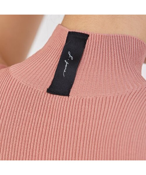 J.JANE(ジェイジェーン)の「サマー スリーブレス ニット (ローズブラウン)(Tシャツ/カットソー・レディース・ローズ・S/M)」の5枚目の写真