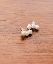 studio CLIP | 3パールバーピアス(ピアス(両耳用))