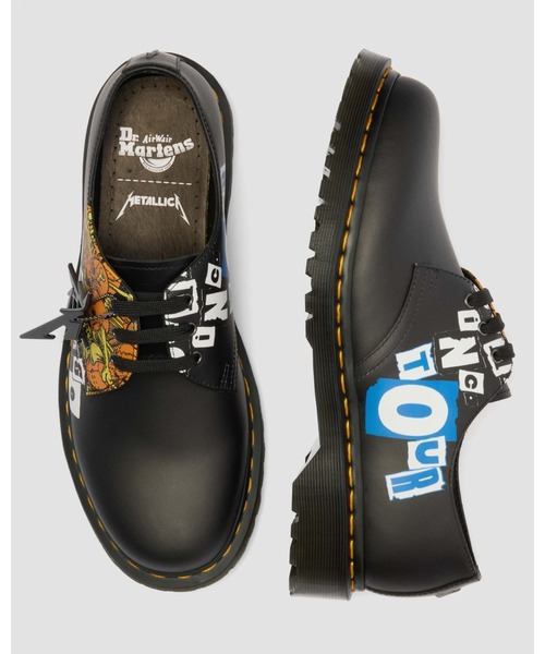 Dr. Martens(ドクターマーチン)の「Dr. Martens/ドクターマーチン 1461 METALLICA DAMAGE TOUR 3 ホール シューズ 42245100(その他シューズ・メンズ・ブラック・UK5/UK10/UK7/UK8/UK9/UK6/UK4/UK3)」の8枚目の写真