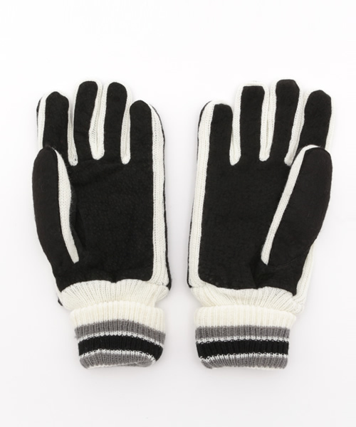 WEGO（ウィゴー）の「WEGO/ワッペンスタジアムグローブ（手袋・メンズ・ネイビー/ブラック・FREE）」の6枚目の写真