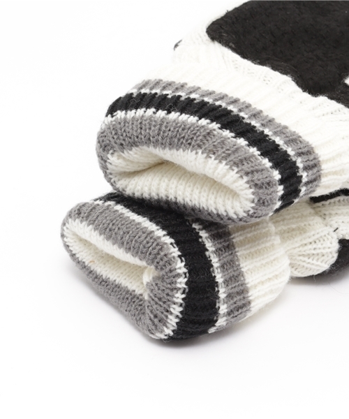 WEGO（ウィゴー）の「WEGO/ワッペンスタジアムグローブ（手袋・メンズ・ネイビー/ブラック・FREE）」の3枚目の写真