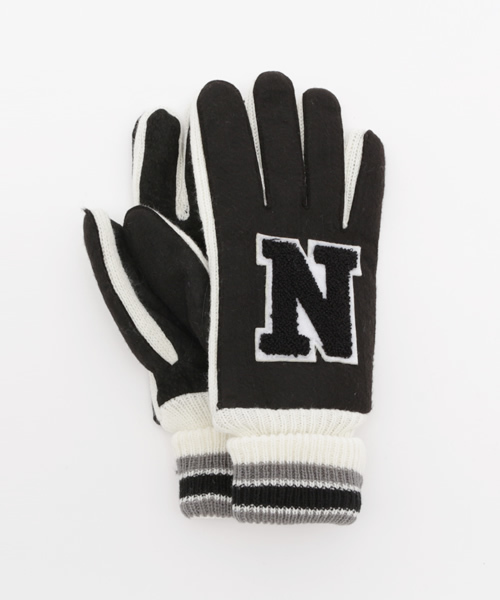 WEGO（ウィゴー）の「WEGO/ワッペンスタジアムグローブ（手袋・メンズ・ネイビー/ブラック・FREE）」の9枚目の写真