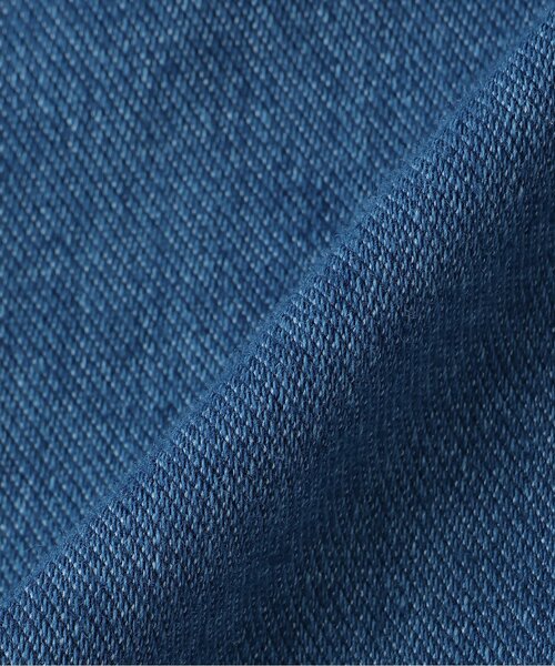 petit main（プティマイン）の「カットデニムストレートパンツ（デニムパンツ・キッズ・ネイビー/サックスブルー・110cm/80ｃｍ/90cm）」の8枚目の写真