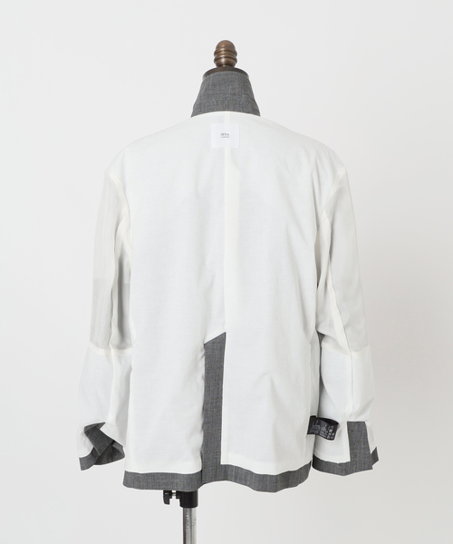 IENA LA BOUCLE グレンチェックダブルブレストジャケット（テーラード