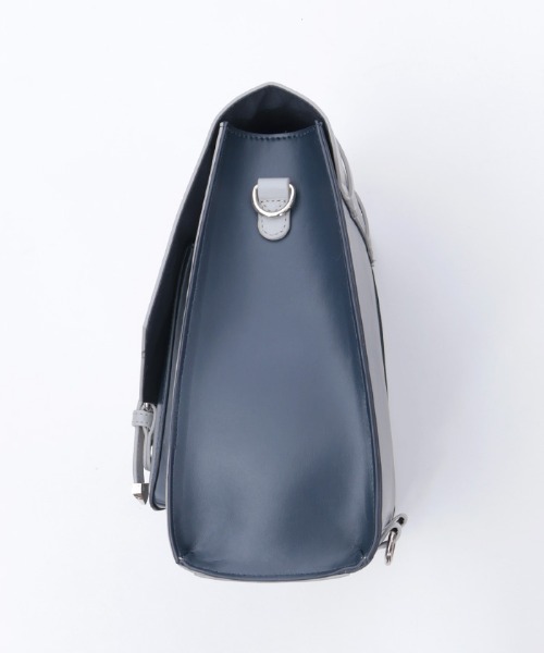 axes femme(アクシーズファム)の「ベルトデザイン配色サッチェル(ボストンバッグ・レディース・ネイビー/モカ/キナリ・FREE)」の10枚目の写真