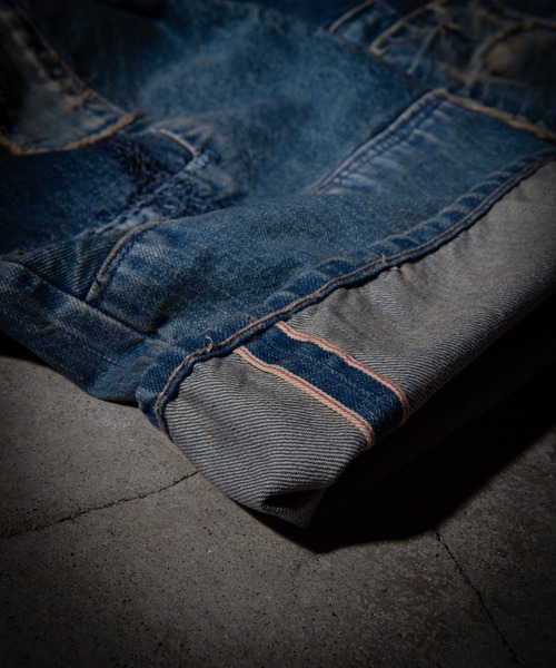 glamb（グラム）の「Anthem Unplugged Denim / アンセムアンプラグドデニム（デニムパンツ・メンズ・インディゴブルー・M/S）」の12枚目の写真