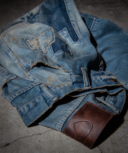 glamb（グラム）の「Anthem Unplugged Denim / アンセムアンプラグドデニム（デニムパンツ・メンズ・インディゴブルー・M/S）」の17枚目の写真