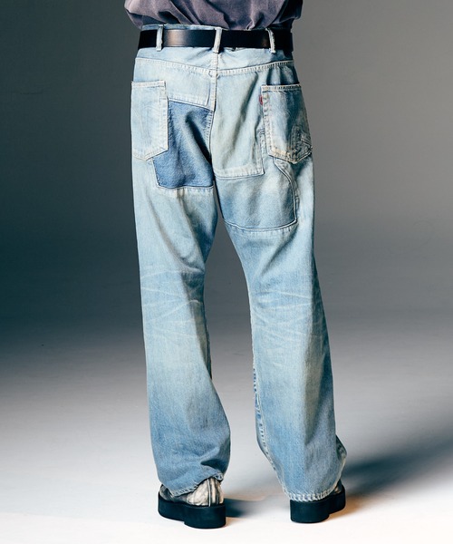 glamb（グラム）の「Anthem Unplugged Denim / アンセムアンプラグドデニム（デニムパンツ・メンズ・インディゴブルー・M/S）」の3枚目の写真