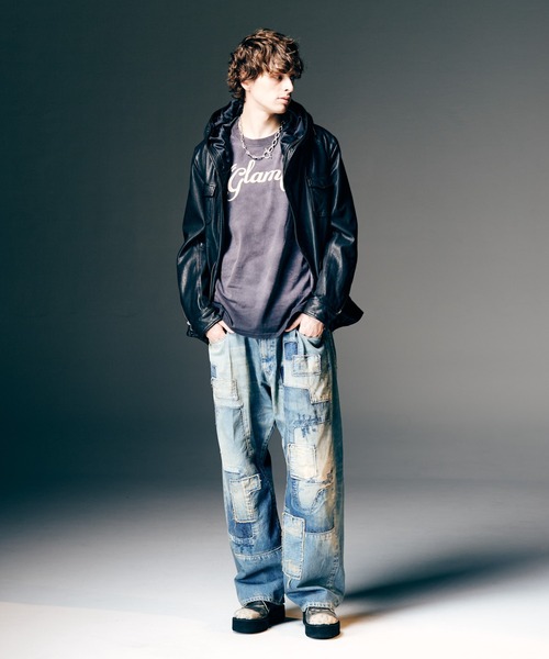 glamb（グラム）の「Anthem Unplugged Denim / アンセムアンプラグドデニム（デニムパンツ・メンズ・インディゴブルー・M/S）」の10枚目の写真