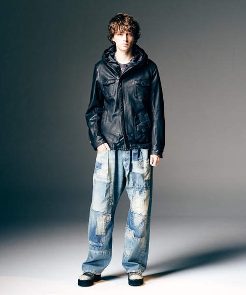 glamb（グラム）の「Anthem Unplugged Denim / アンセムアンプラグドデニム（デニムパンツ・メンズ・インディゴブルー・M/S）」の11枚目の写真