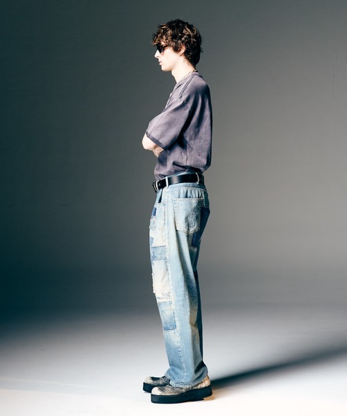 glamb（グラム）の「Anthem Unplugged Denim / アンセムアンプラグドデニム（デニムパンツ・メンズ・インディゴブルー・M/S）」の8枚目の写真