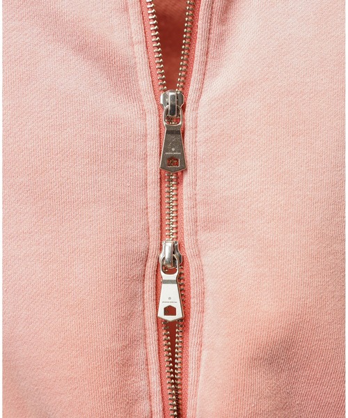 MAISON SPECIAL（メゾンスペシャル）の「《UNISEX》Prime-Over Fade Sweat Zip Hoodie/プライムオーバーフェードスウェットZIPパーカー【MAISON SPECIAL/メゾンスペシャル】■セットアップ対応■（パーカー・メンズ・ブラック/グレイッシュベージュ/ピンク・0/1/2）」の6枚目の写真