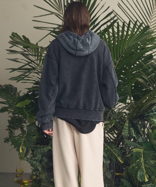 UNISEX》Prime-Over Fade Sweat Zip Hoodie/プライムオーバーフェード