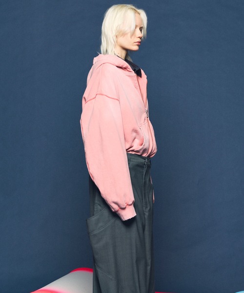 UNISEX》Prime-Over Fade Sweat Zip Hoodie/プライムオーバーフェード