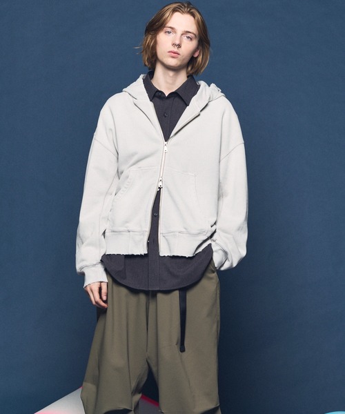 UNISEX》Prime-Over Fade Sweat Zip Hoodie/プライムオーバーフェード