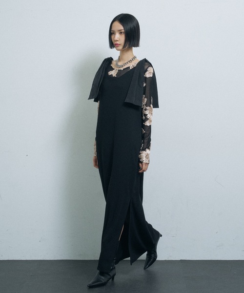 セール】Big ribbon dress / ビッグリボンドレス（ワンピース）｜yae
